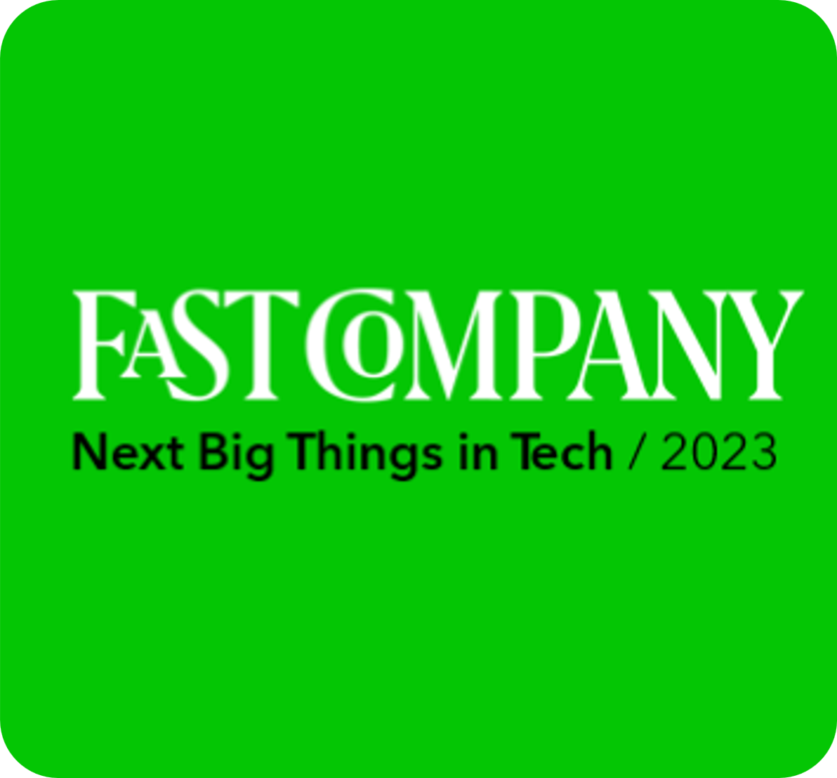 Fast Company Award logo